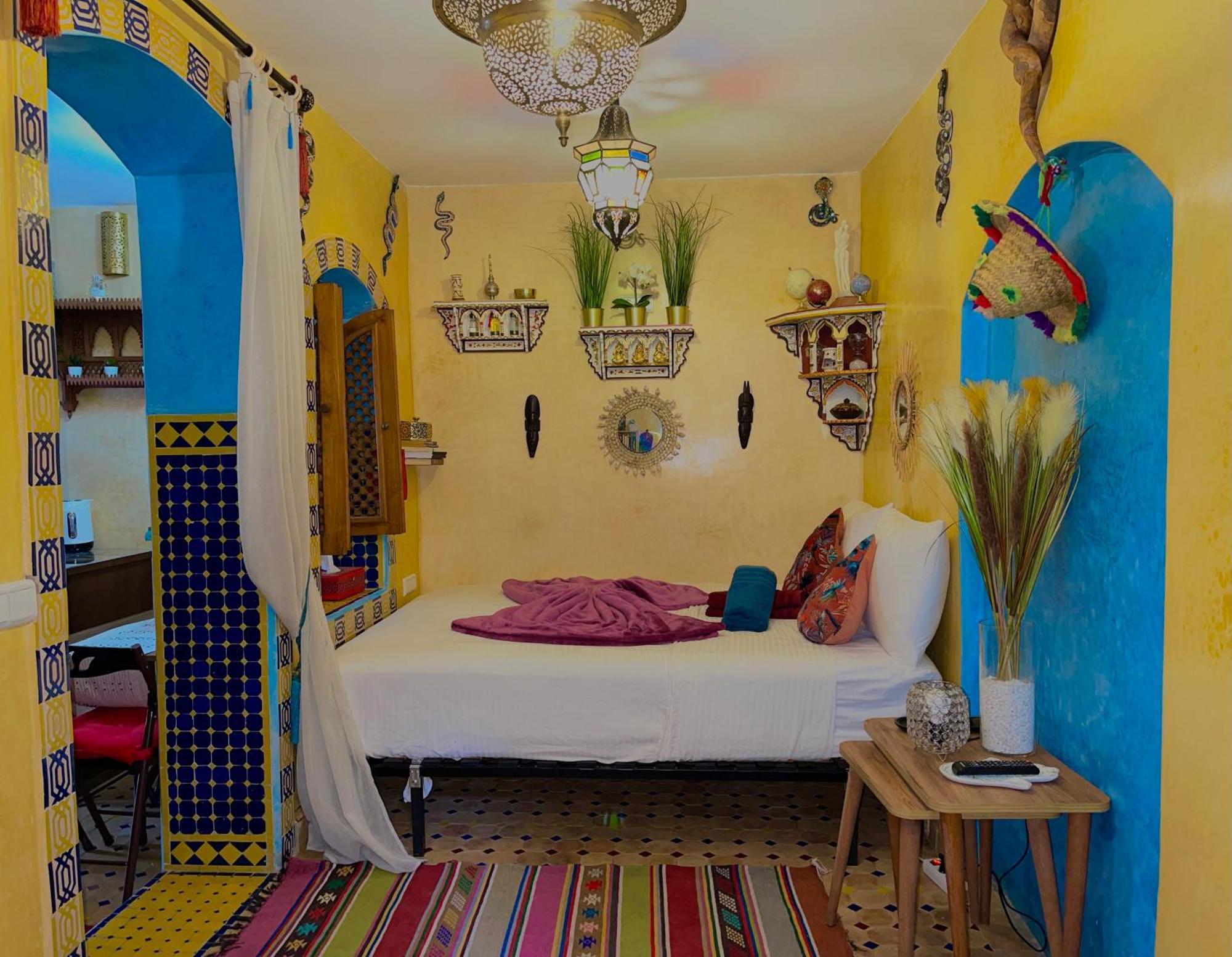 Dar Sandra Moroccan Tiny House Tanger Buitenkant foto